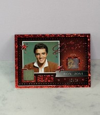 2024 Leaf Elvis Presley Icon Collection Duets Jon Bon Jovi Worn Wardrobe 12/25