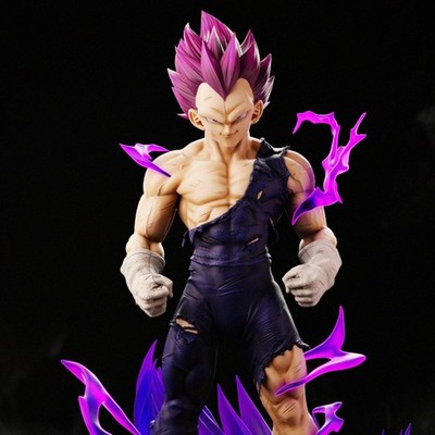 Vegeta Ultra Ego Dragon Ball Super | Garage Kit DIY Figur Statue BEMALT 3D Mod