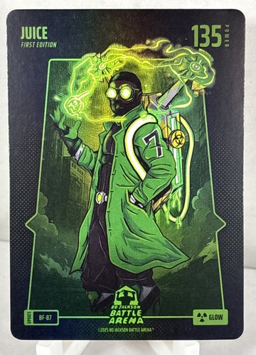 Juice `Jaylen Brown` Bo Jackson Battle Arena 2025 Alpha Update GLOW Foil BF-87