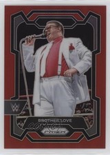 2024 Panini Prizm WWE Red Prizm 109/299 Brother Love #145 1co7