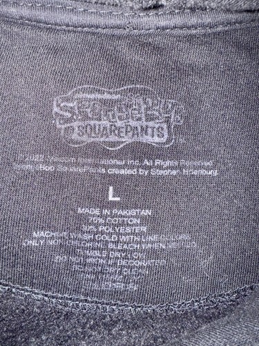 Nickelodeon/Viacom Patrick Spongebob Scared Hoodie Adult Unisex L - Picture 7 of 8