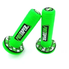 7/8" Motorcycle Handgrips Pro Taper Green Hand Grip Handle Dirt Bike Universal