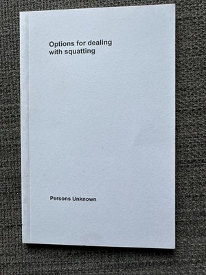 Options for Dealing with Squatting persons Unknown Dog Section press