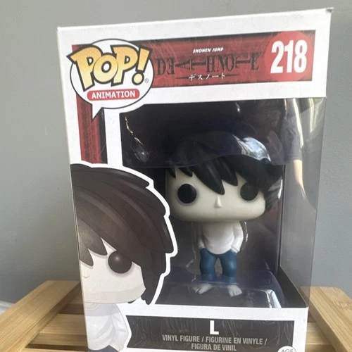 Funko Pop! Animation Death Note L Vinyl Figure 218 Anime Manga Shonen Jump