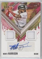 2021 Panini Diamond Kings Holo Gold 32/99 Monte Harrison #DKMS-MH Auto 0a2
