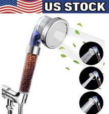 Filtered Shower Head with Handheld,3 Spray Modes High Pressure Water Saving Soft