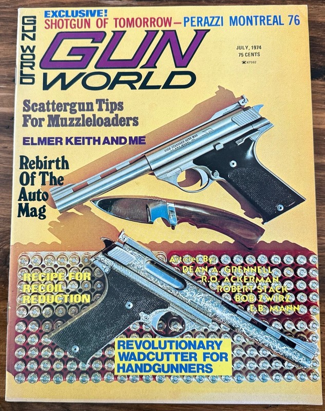 Gun World Magazine lot of 4 featuring .44 Auto Mag Rebirth