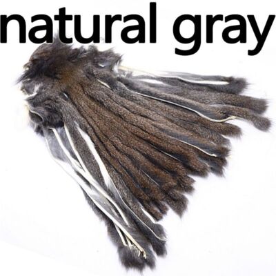 Pine Squirrel Zonker Strips 2-3mm Micro Squirrel Fur Strips Streamer Fly Tying