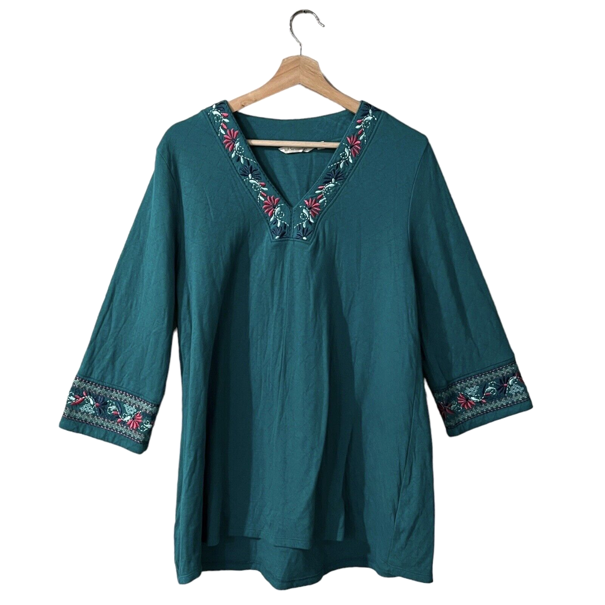 Soft Surroundings Zalamaya Tunic Top Size Medium Sailing Soft Surroundings Zalamaya Tunic Top Size Medium Sailing