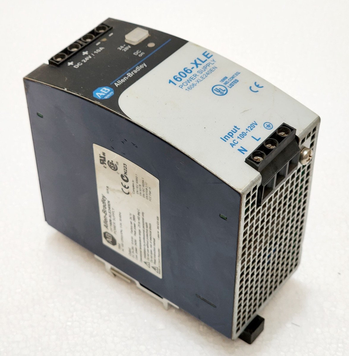 Allen-Bradley 1606-XLE240EN Series A, Switched Power Supply, 24VDC