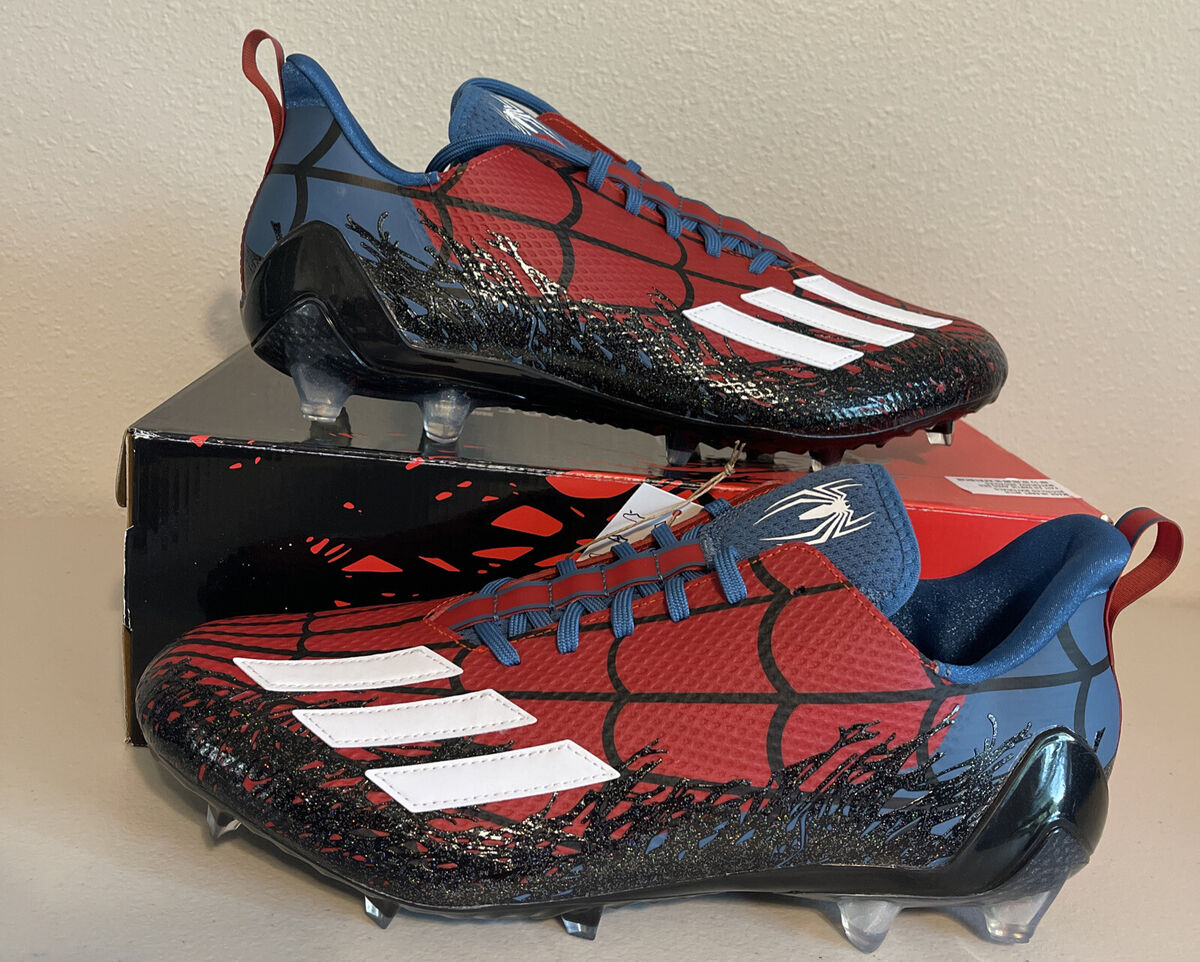 Adidas x PlayStation Adizero 12.0 SpiderMan Football Cleats Adidas x PlayStation Adizero 12.0 SpiderMan Football Cleats