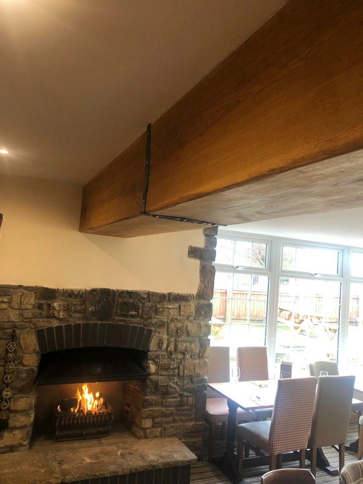 CUSTOM SIZE / OAK CLADDING/ RSJ COVERS / FALSE BEAM | eBay UK