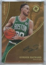 2017-18 Opulence Gold Auto Gordon Hayward Auto #/10 Boston Celtics #OA-GHW