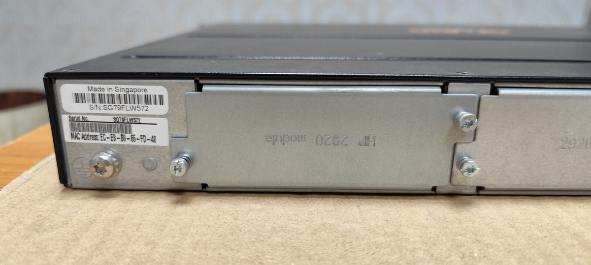 Aruba 2920 Staffa Rack Switch Con Viti HP Aruba J9726A J9727A J9728A J9729A - Foto 4