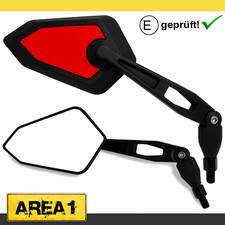 Area1 Rear View Mirror Set for SH 100 125 SH 150 SH 300I Scoopy Sport (V33)