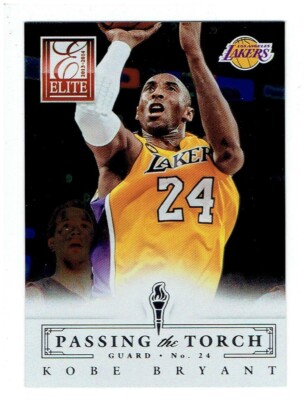 Kobe Bryant & James Harden 2013-14 Elite Passing The Torch #1