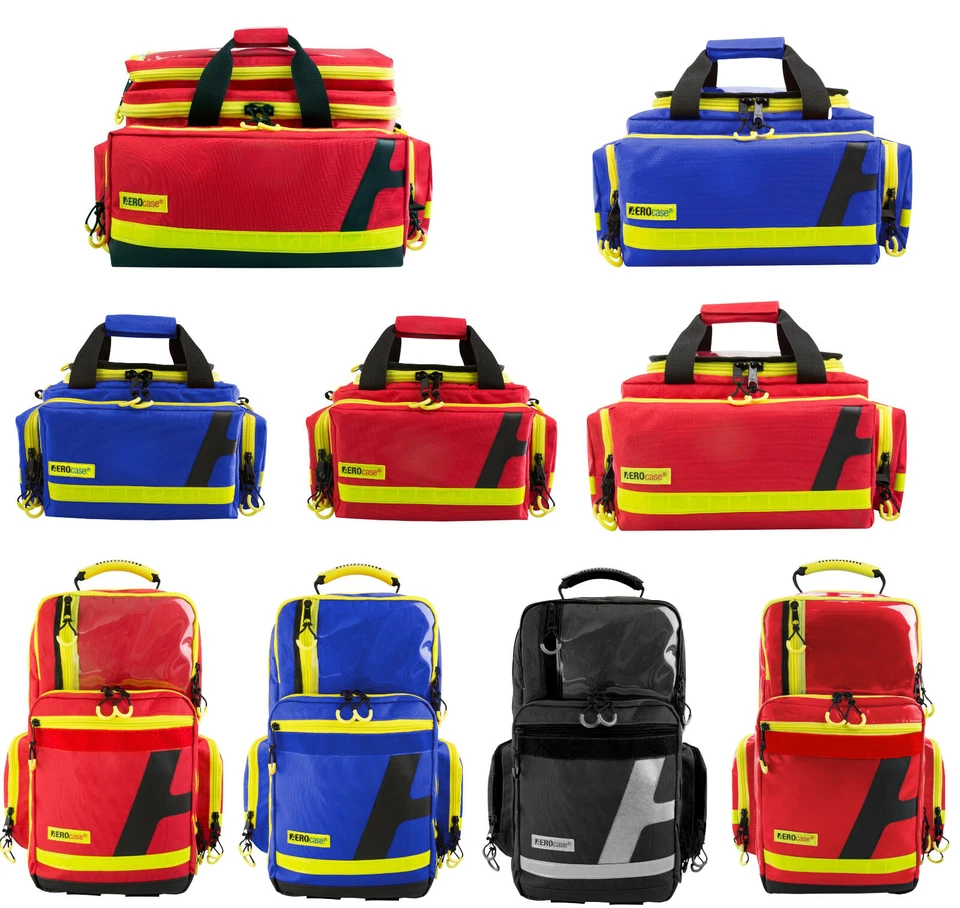 AEROcase® Notfalltasche o. Notfallrucksack nicht gefüllt Arzt Praxis Rettung SAN