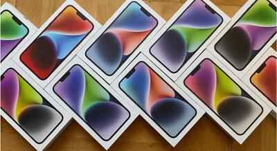 Original iPhone 14 nur Leerkarton mit GRATIS SIM Key 128GB 256GB 512GB