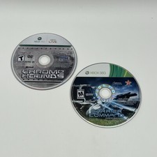Xbox 360 Chrome Hounds & Carrier Command Discs Only!