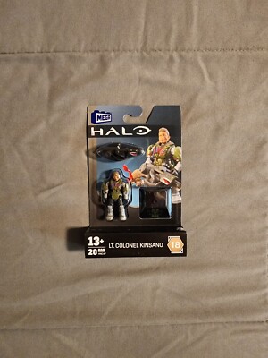 Series 18 Lt. Colonel Kinsano Halo Mega Construx Hero Figure
