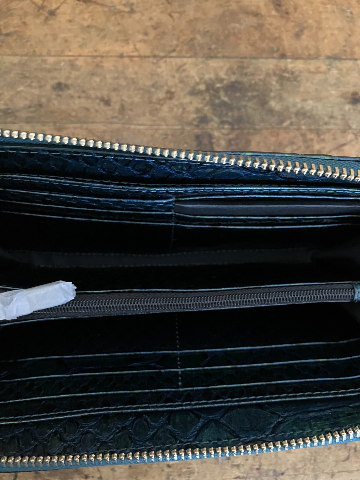 Brahmin Small Caroline Evergreen Kalopsia Leather Satchel & Suri Wallet ---NWT image 9
