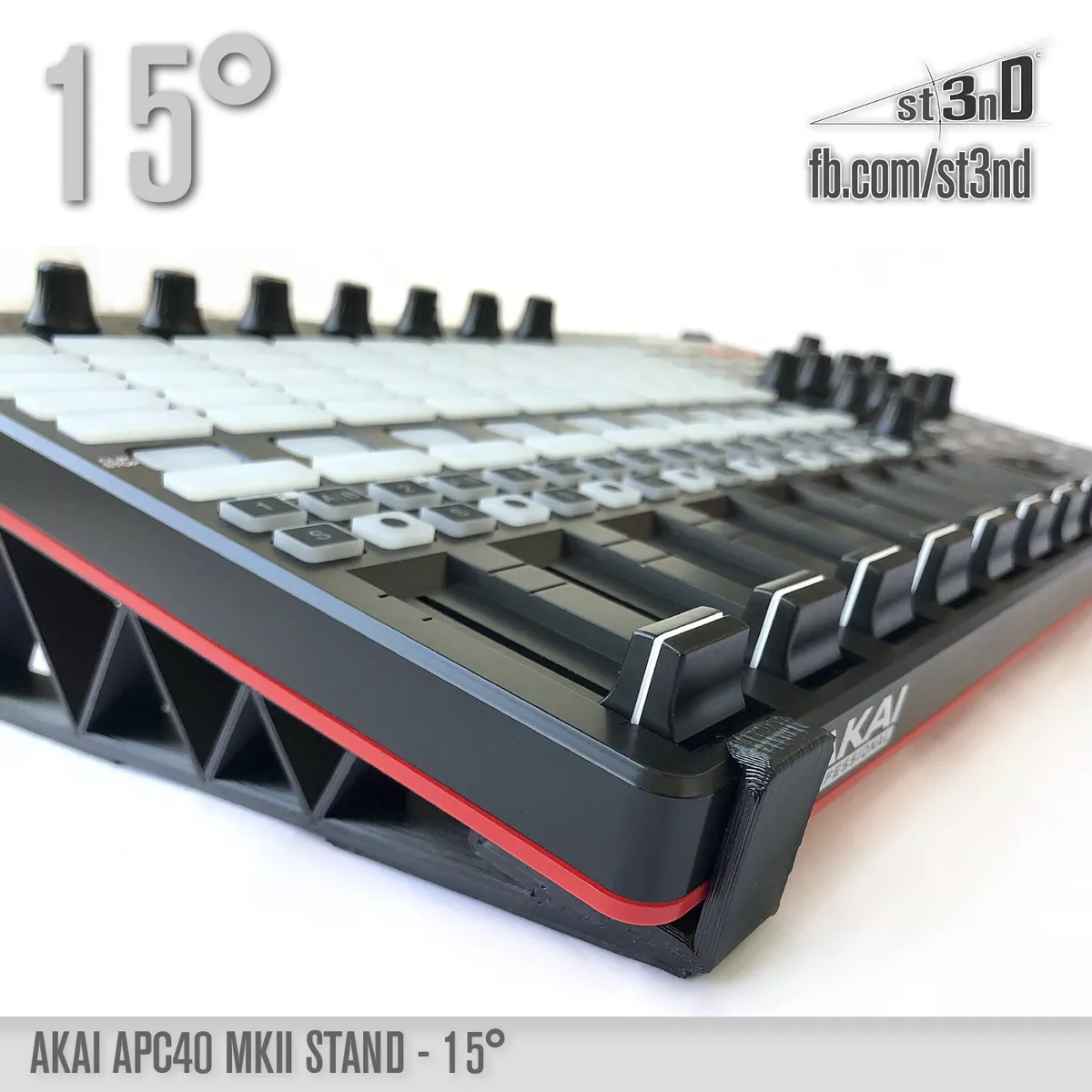 AKAI APC40 MK2 (MKII) Stand - 15 degree - 3D printed | eBay