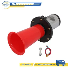 115DB 12V Red Bike Motorcycle Car Truck Horn Fits for Oooga Horn new