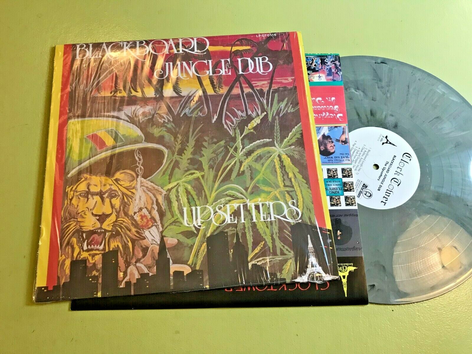 LP THE UPSETTERS BLACKBOARD JUNGLE DUB Lee Perry lpct0115 reggae grey