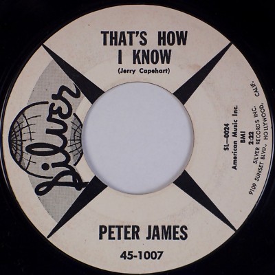 PETER JAMES: Think I ll Break Down and Cry US Silver Obscure Soul 7  45 MP3