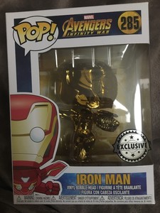 chrome iron man pop