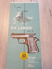 HK Lancer .22 LR. Star Eibar  Anleitung Dienstvorschrift Waffen S8
