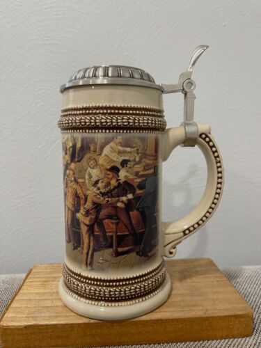 1999 Limited Edition Paul Sebastian Fine Fragrance Co. German Lidded Beer Stein - Picture 1 of 10