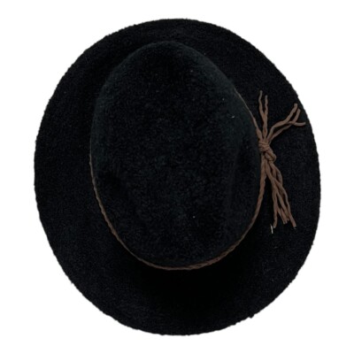 Adora Black Hat With Braided Band OS | eBay