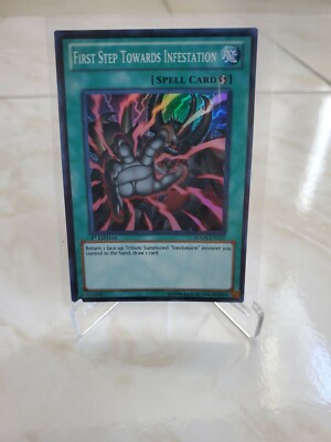 First Step Towards Infestation HA05-EN057 Super Rare 1st Edition Yugioh!