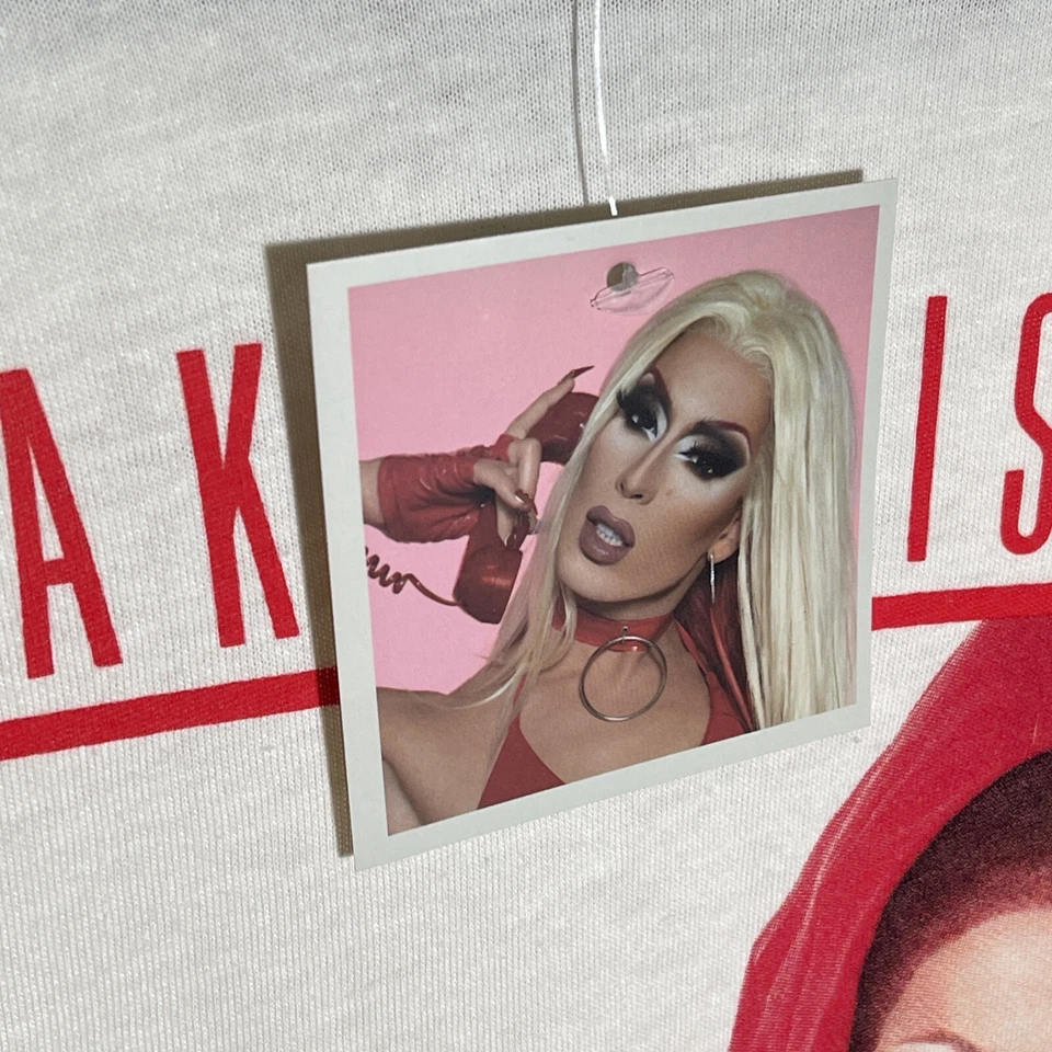 Camisa Alaska Thunderfuck Talla Mediana El Maquillaje es Terrible Drag Queen Nueva Con Etiquetas Foto 3 de 4