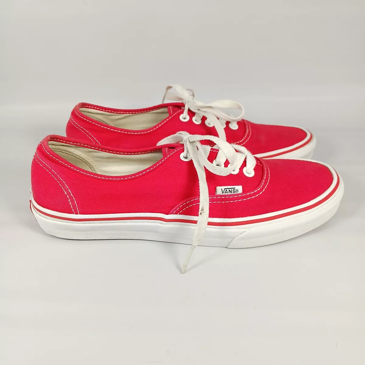 Vans Authentic Skate Shoe - Red