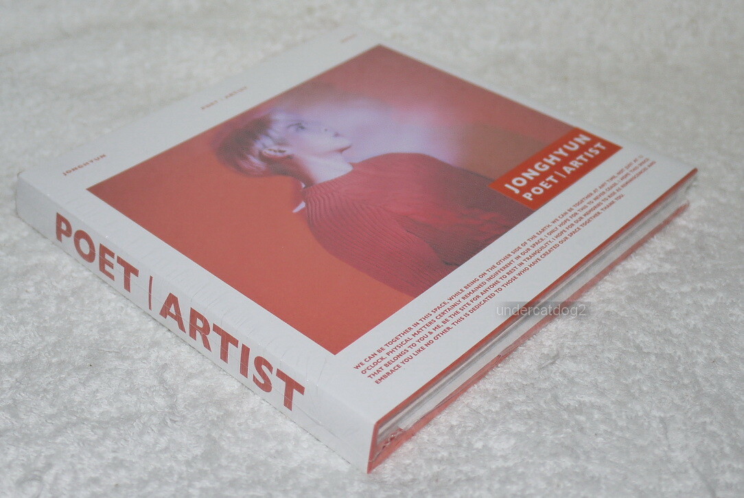 SHINee Jong Hyun Poet Artist 2018 Korean CD (JongHyun) | eBay