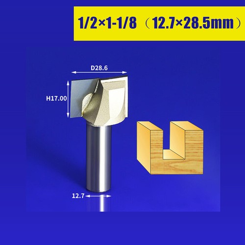 1/4" - 1/2" Surface Planing Bottom Cleaning Wood Milling Flat End CNC Router Bit - Picture 24 of 29