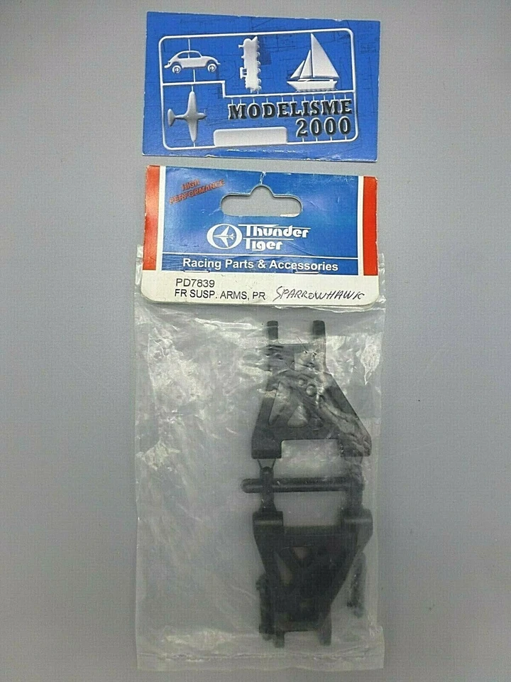 THUNDER TIGER TRIANGLE SUSP. AVANT POUR VOITURE RC SPARROWHAWK NEUF - Photo 1/1