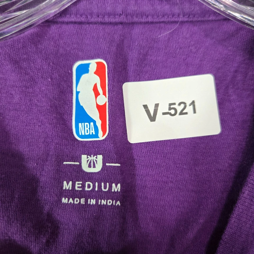 Sacramento Kings Women Shirt Medium Purple Logo Graphic Crew Neck Short Sleeve - Image 2 of 4