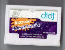 leapFrog DiDj Game Cart Android Invasion Game Cartridge Game Rare HTF