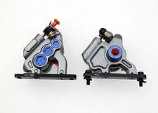 Juin Tech GTF6 Cyclocross Bicycle 6-Piston Hydraulic Brake Caliper Set Gray