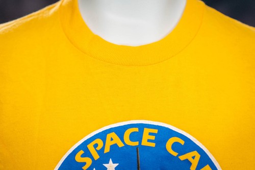 United States US Space Camp Shuttle yellow Small T-shirt NASA USA Vtg Tee - Picture 6 of 8