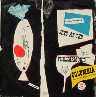 Jazz At The Philharmonic Carnegie Hall Concert 1952 (Record 3) LP Columbia