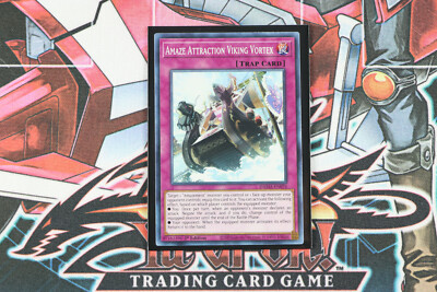 YuGiOh Trap Card Amaze Attraction Viking Vortex DAMA-EN076 1st Common PACK  FRESH | eBay