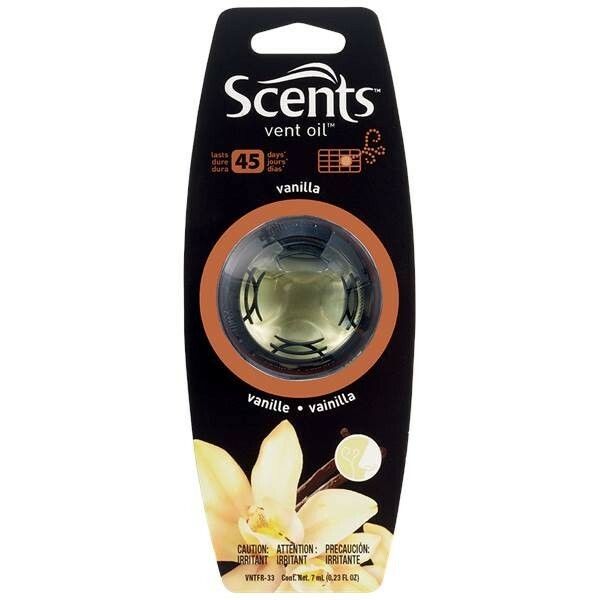 Scents Auto Expressions Vent Oil Clip Car AC Air Freshener Vanilla Scent eBay