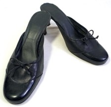Unbranded Black Leather Pumps size 7M