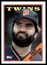 1988 Topps Jeff Reardon Minnesota Twins #425