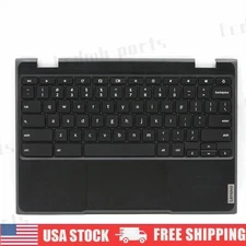 5CB0Y57920 For Lenovo 100e Chromebook 2nd Gen Palmrest Keyboard Touchpad USK
