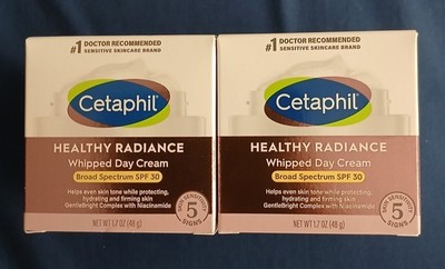 2 PACK! Cetaphil Healthy Radiance Whipped Day Cream SPF 30